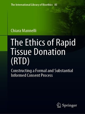 cover image of The Ethics of Rapid Tissue Donation (RTD)